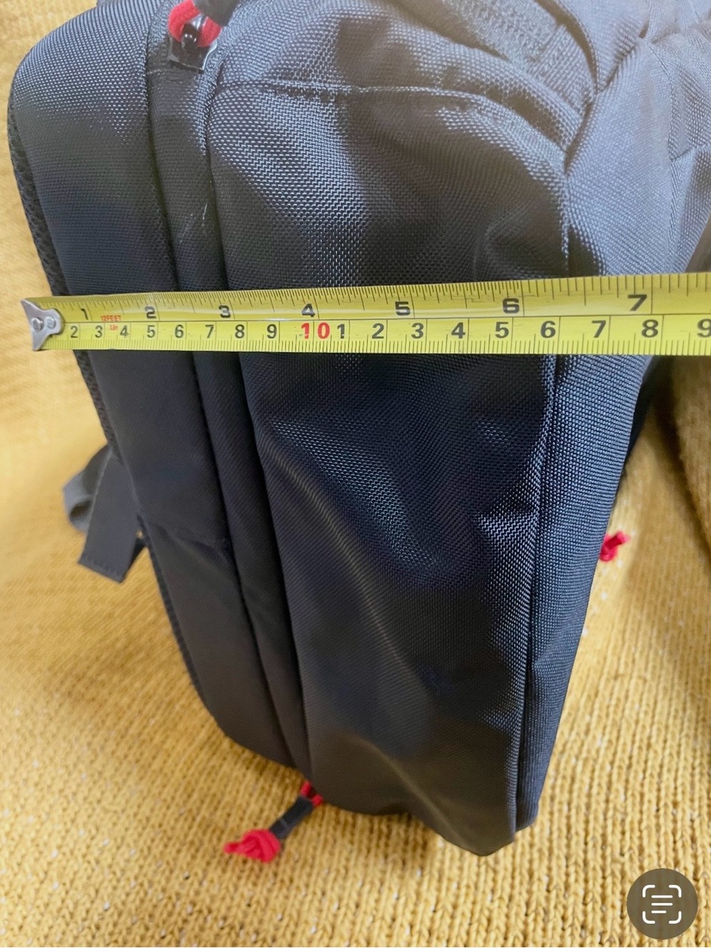 Pelican Black  Backpack with Red Accents - Picture 2 of 16